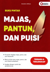 Image of Buku Pintar Majas, Pantun, dan Puisi