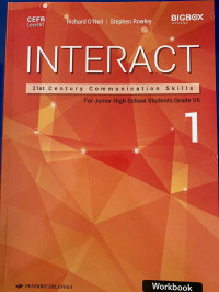 Image of Interact 1 For Junior High School Student Grade VII