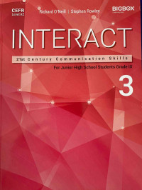 Image of Interact 3 For Junior High School Student Grade IX